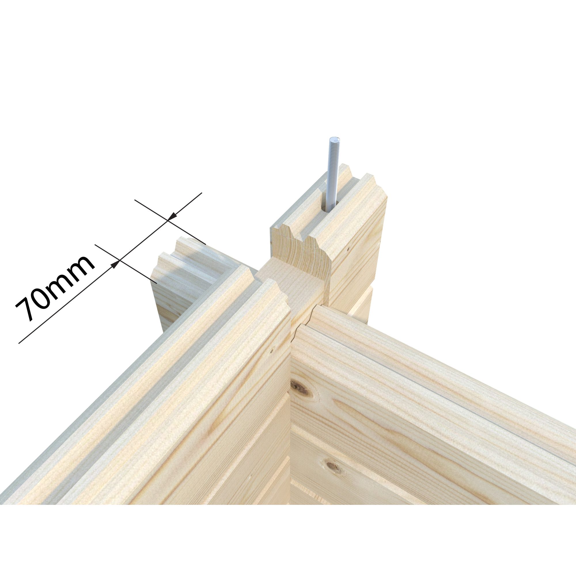 Stuga Palmako Emily 42 m2
