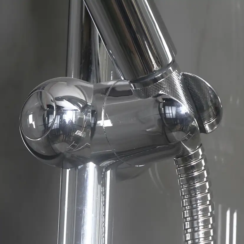 Duschkabin Bathlife Betrakta 90x90 Rund C/W Klarglas