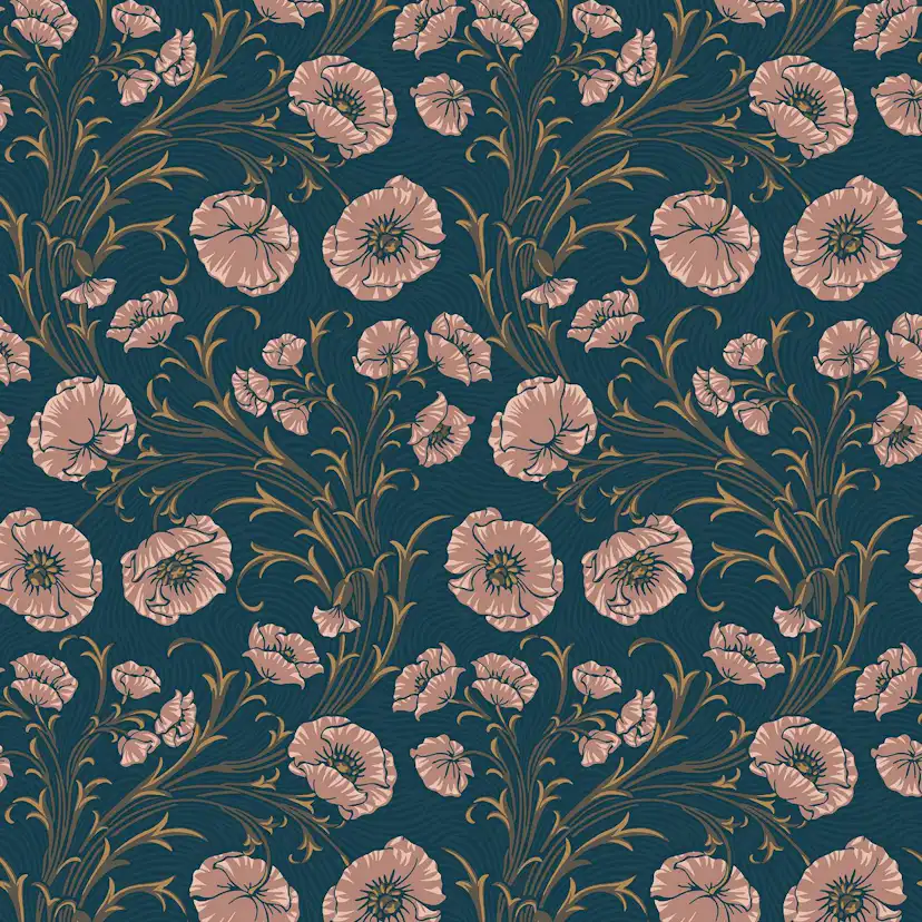 Tapet Boråstapeter Poppy Flow 2272