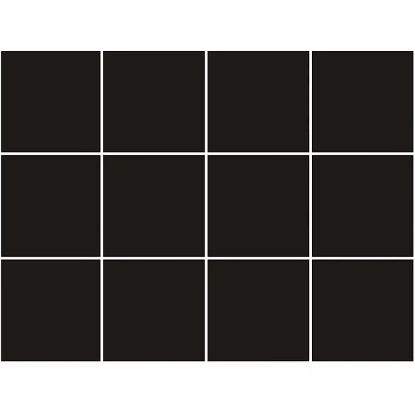 Klinker Konradssons Color 2 Black Svart Matt 10x10 cm