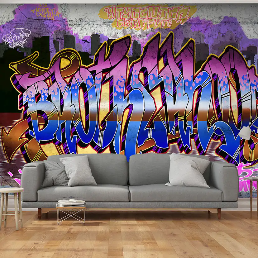 Fototapet Arkiio Colorful Mural