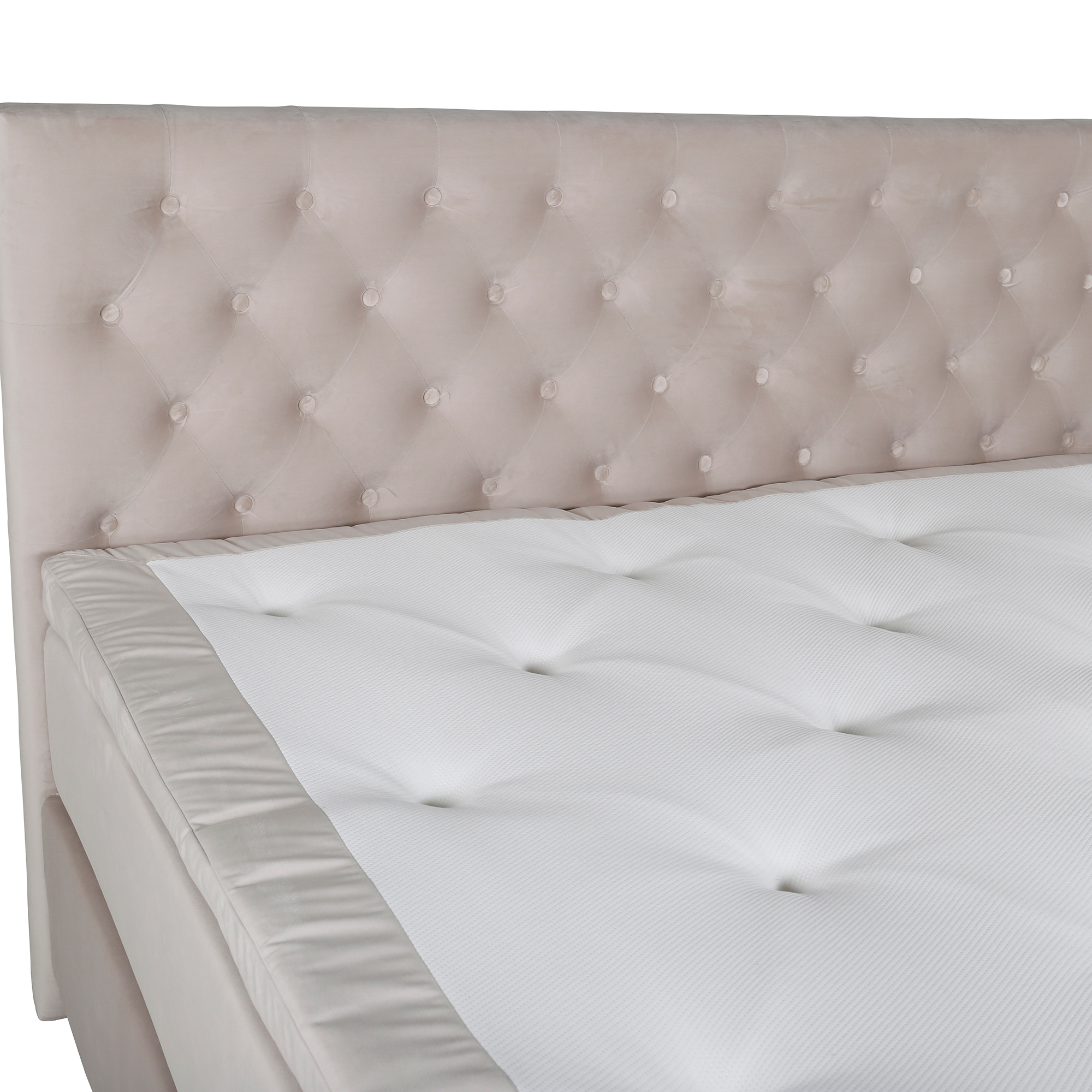 Kontinentalsäng Venture Home Frösslunda Sammet med Sänggavel Föra