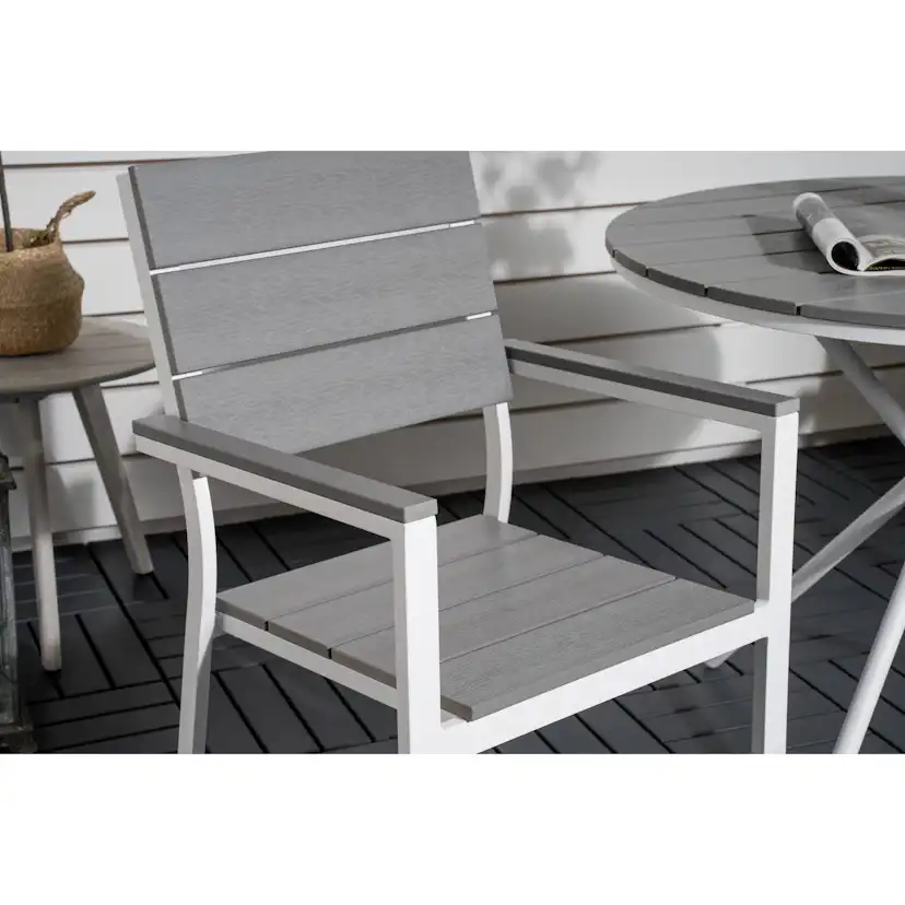 Cafégrupp Venture Home Parma Caféset Rund Ø90 cm med 2 Levels Stolar