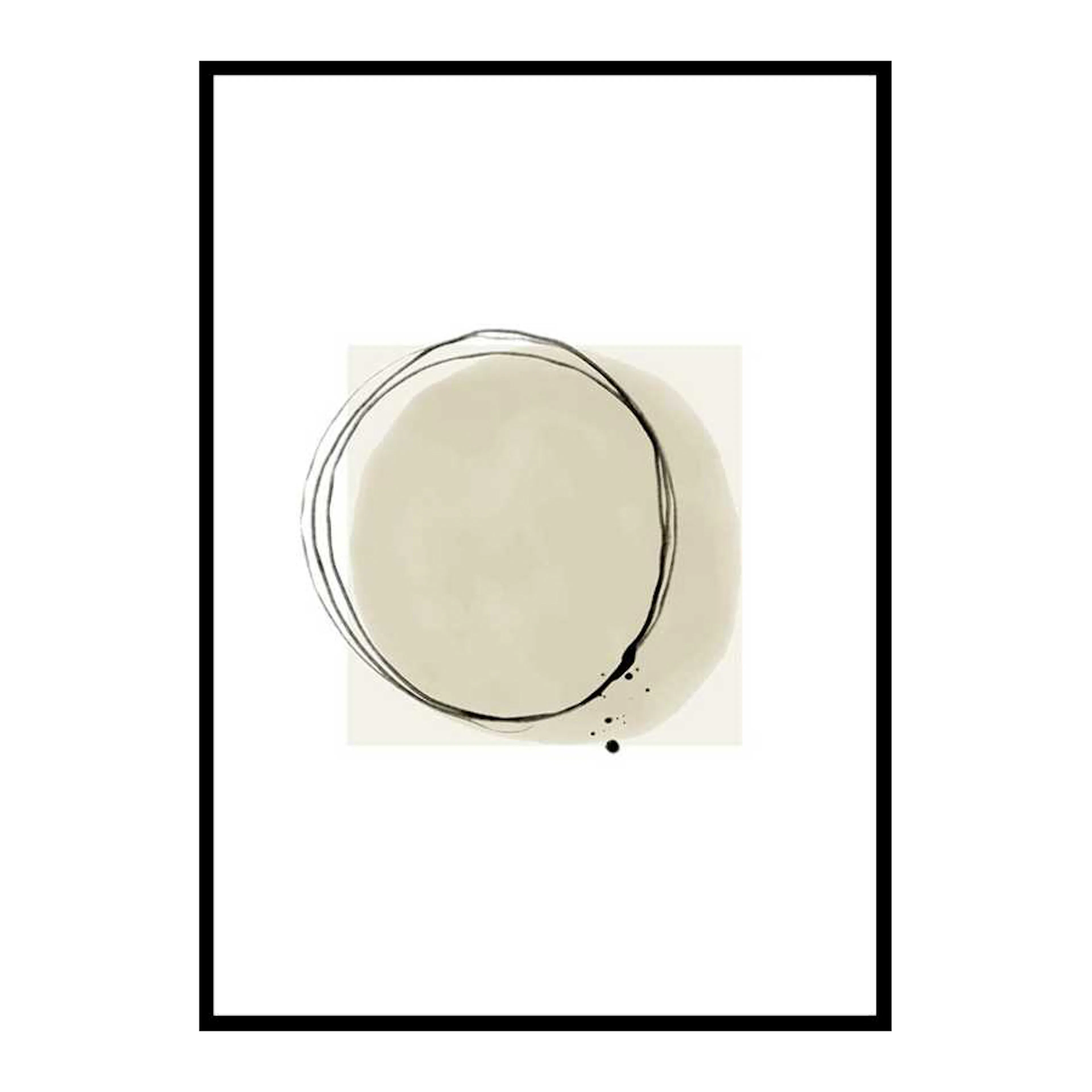Poster Gallerix Abstract Brushed No3
