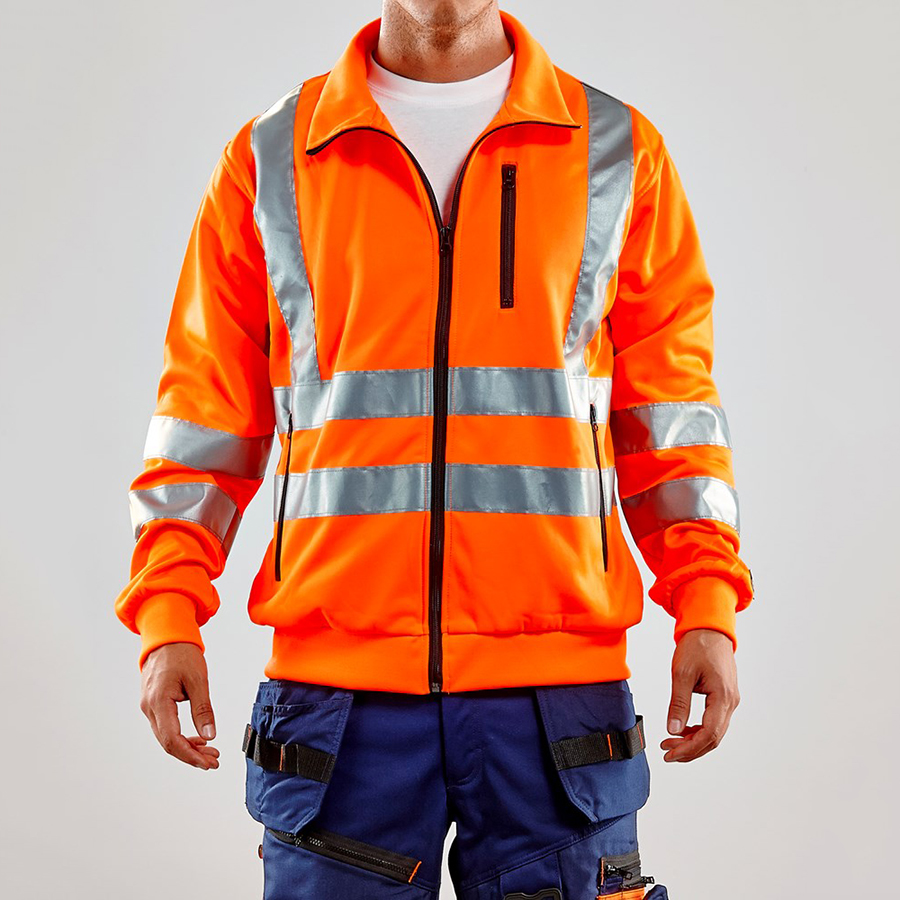 Sweatshirt-jacka Varsel Blåkläder 3358