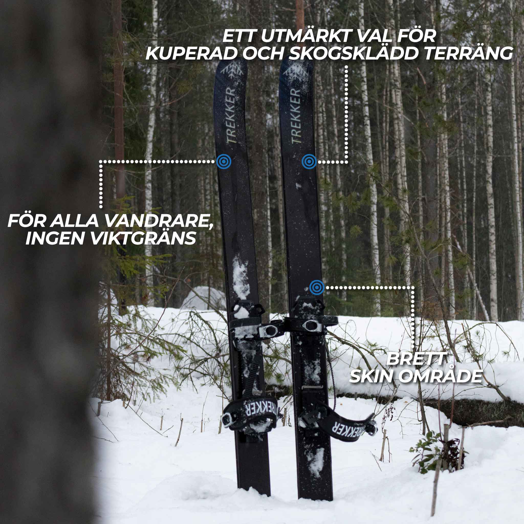 Turskidor Trekker 160 cm