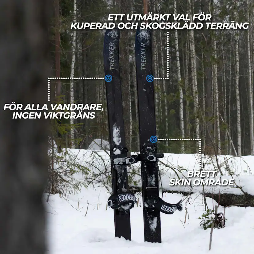 Turskidor Trekker 160 cm