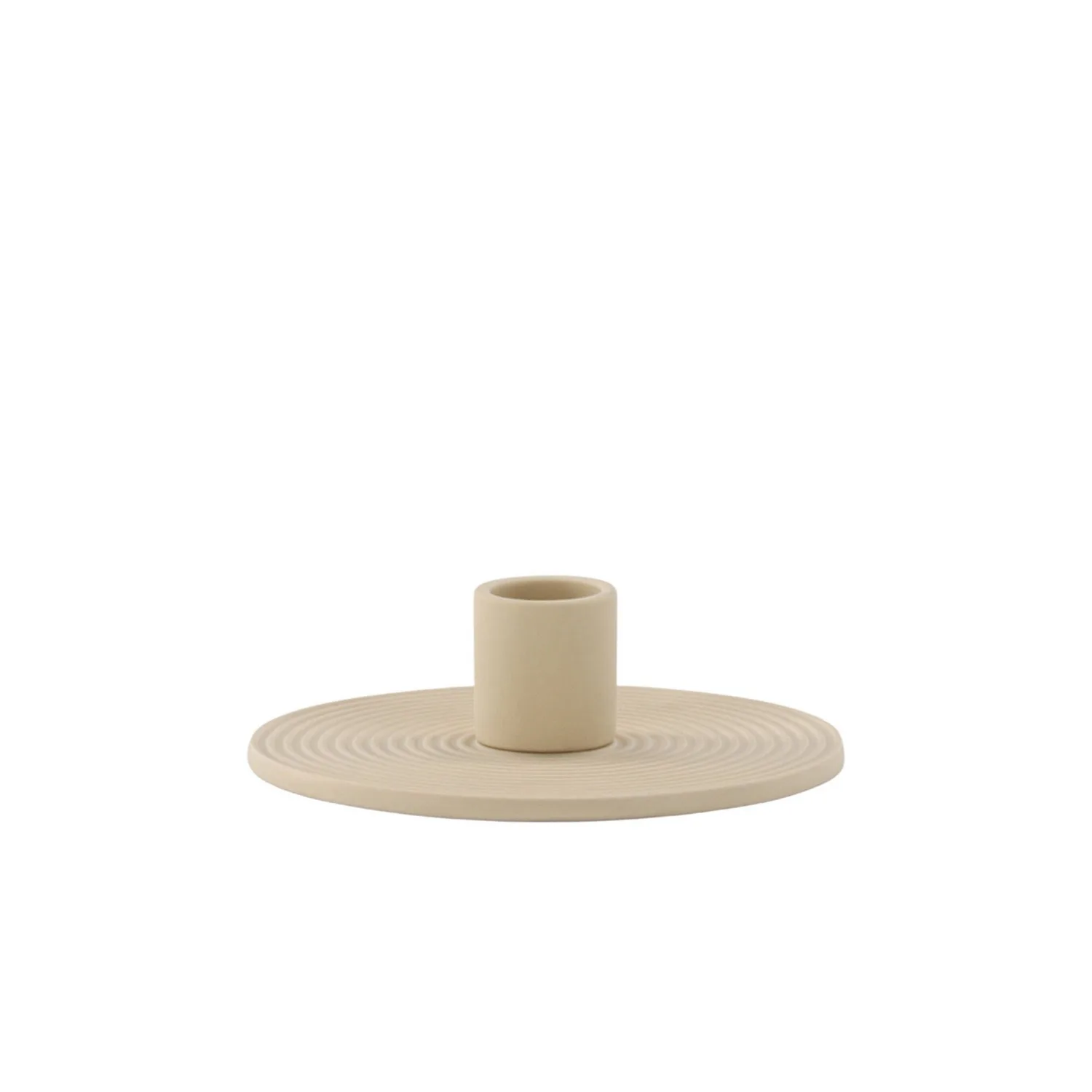 Dian Candlestick - Beige - W12*H4cm Beige