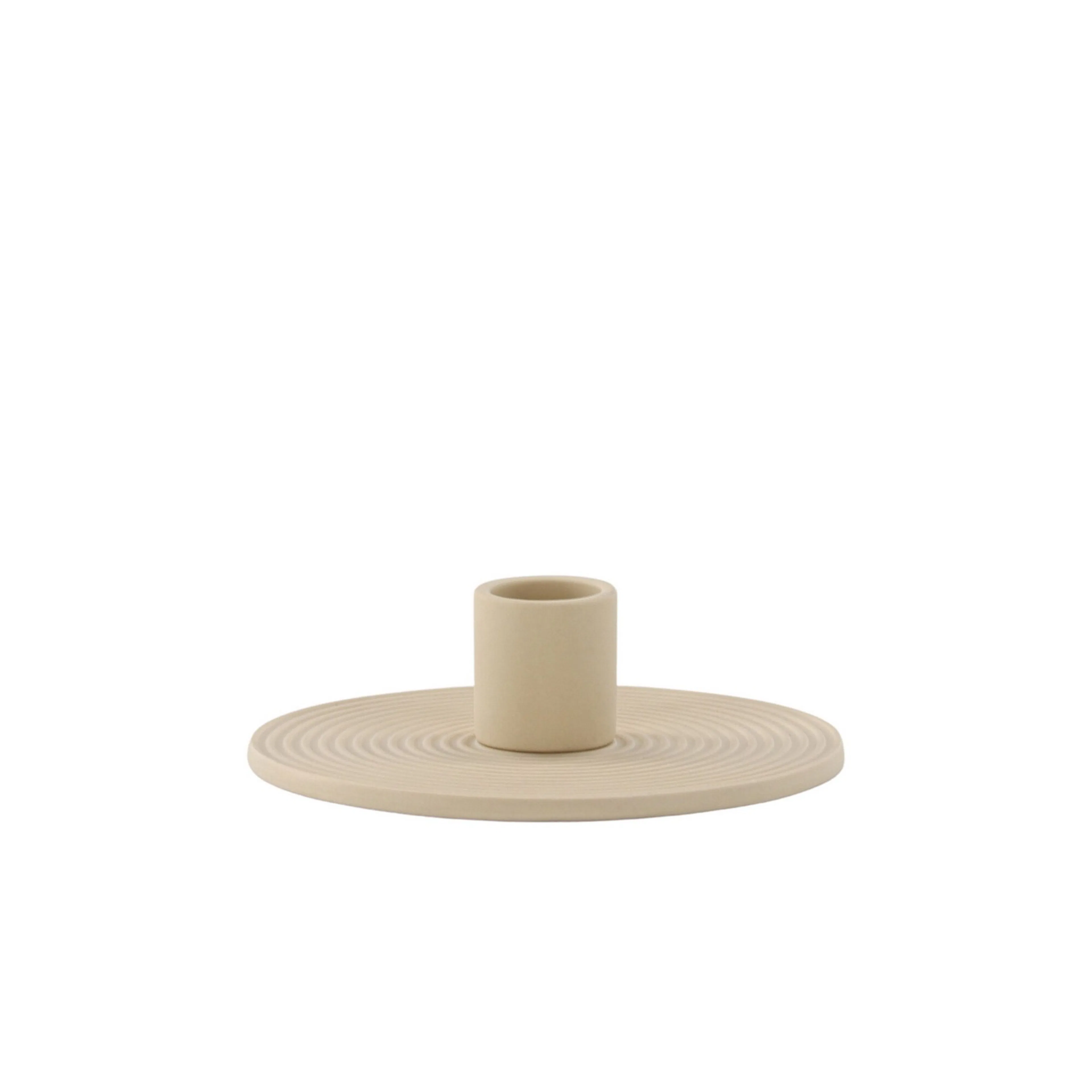 Dian Candlestick - Beige - W12*H4cm Beige