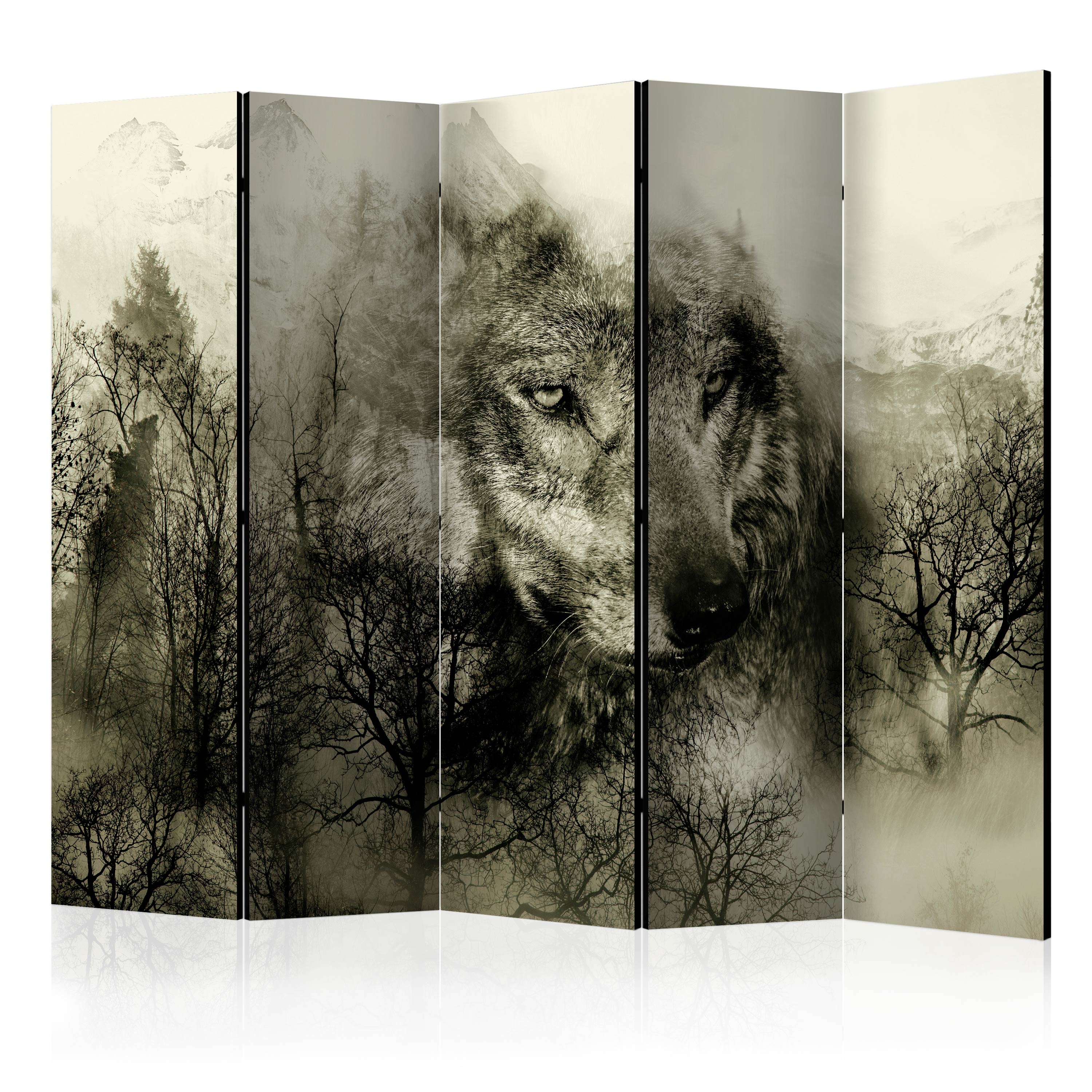 Rumsavdelare Arkiio Mountain Predator Beige II 225x172 cm