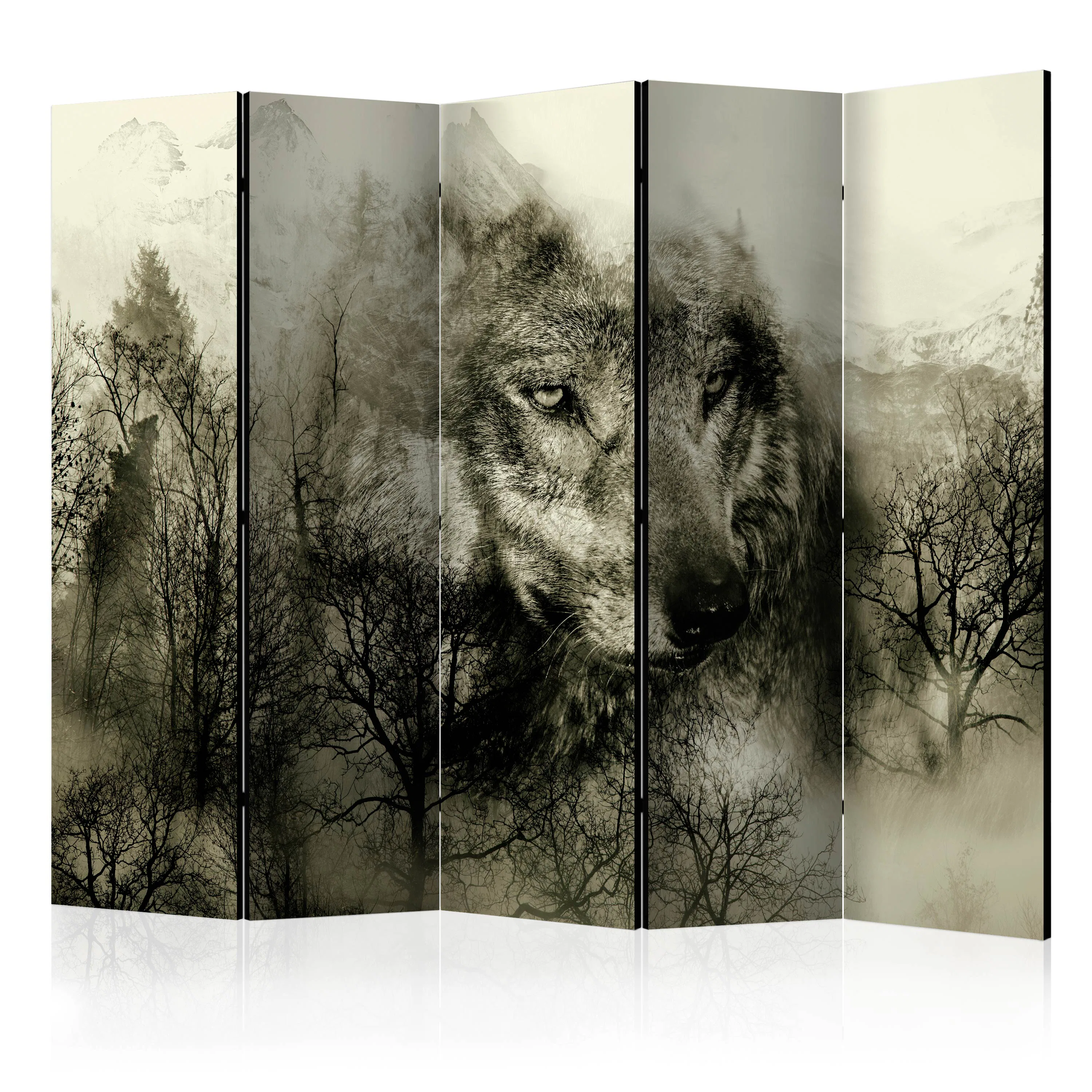 Rumsavdelare Arkiio Mountain Predator Beige II 225x172 cm