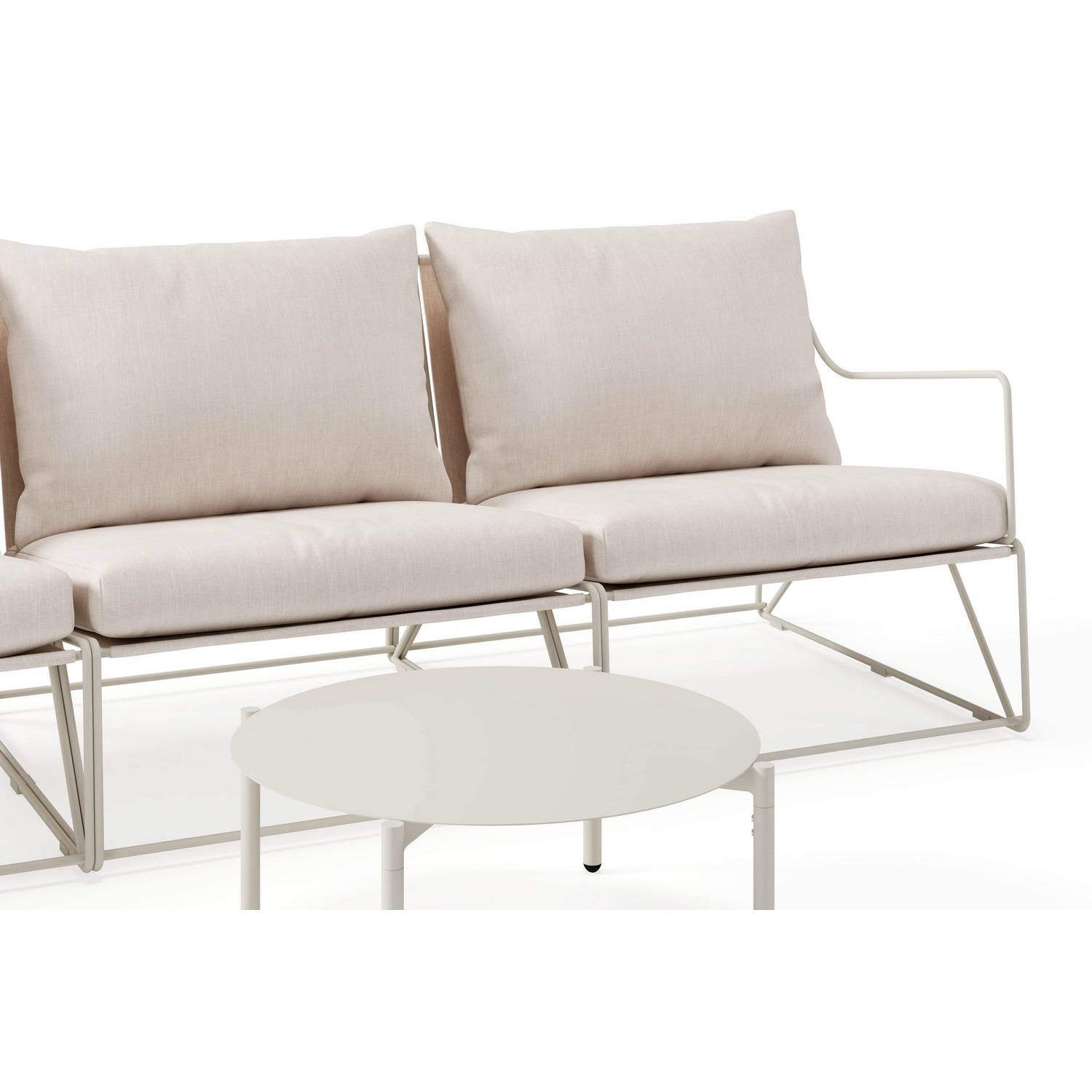 Loungegrupp Comfort Garden Usteryd Utesoffa 3-sits med Usteryd Soffbord