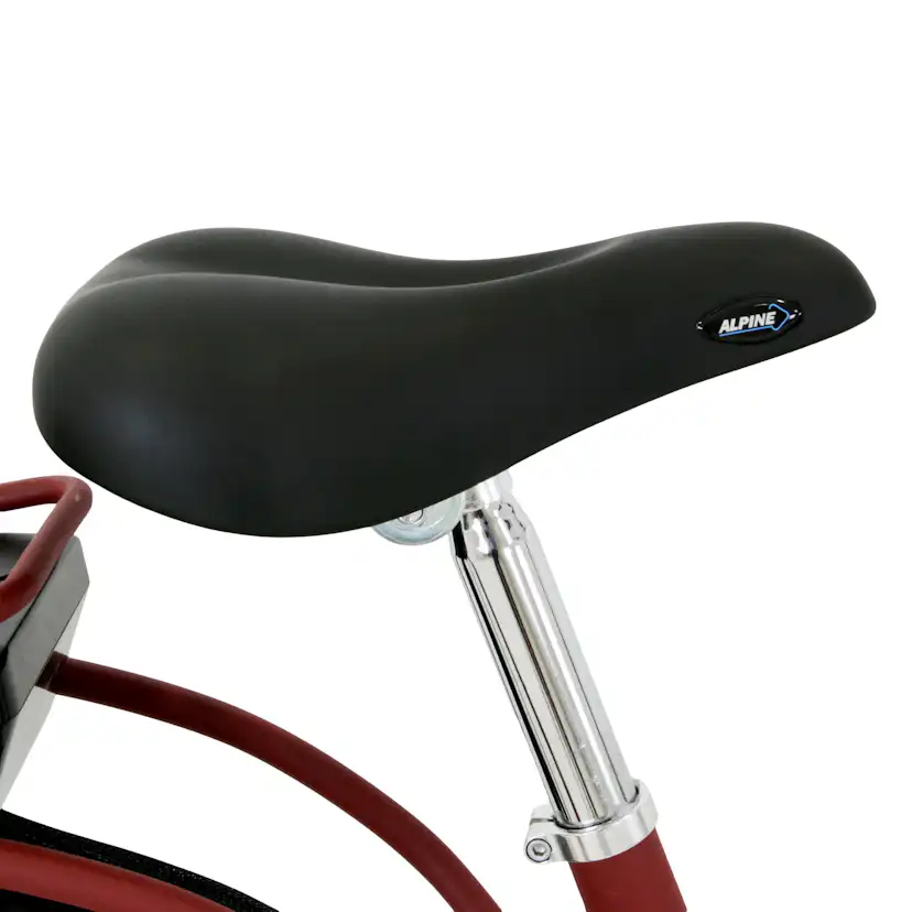 Elcykel Lyfco Dam 28" med Cykeldator Mattröd
