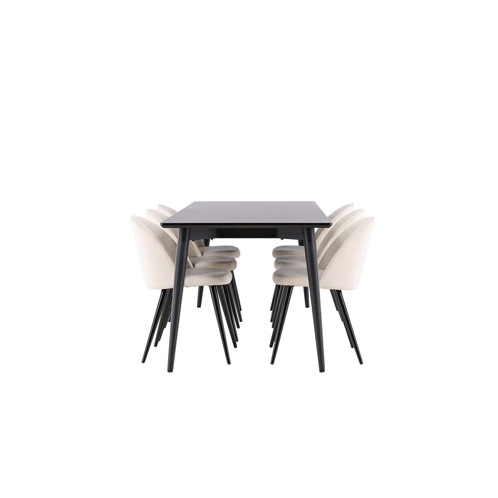 Svart/Beige