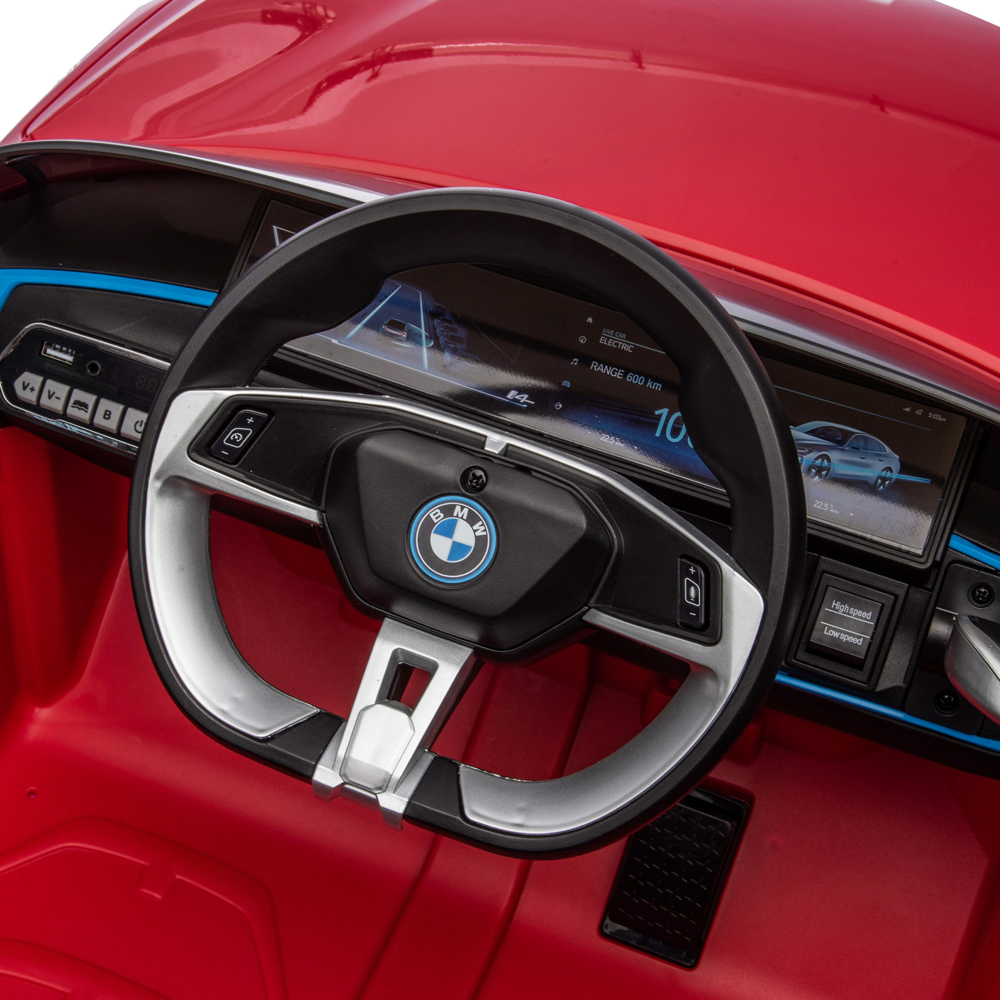 Elbil Nordic Play Speed BMW I4 4x12 V-Motor Eva-Hjul