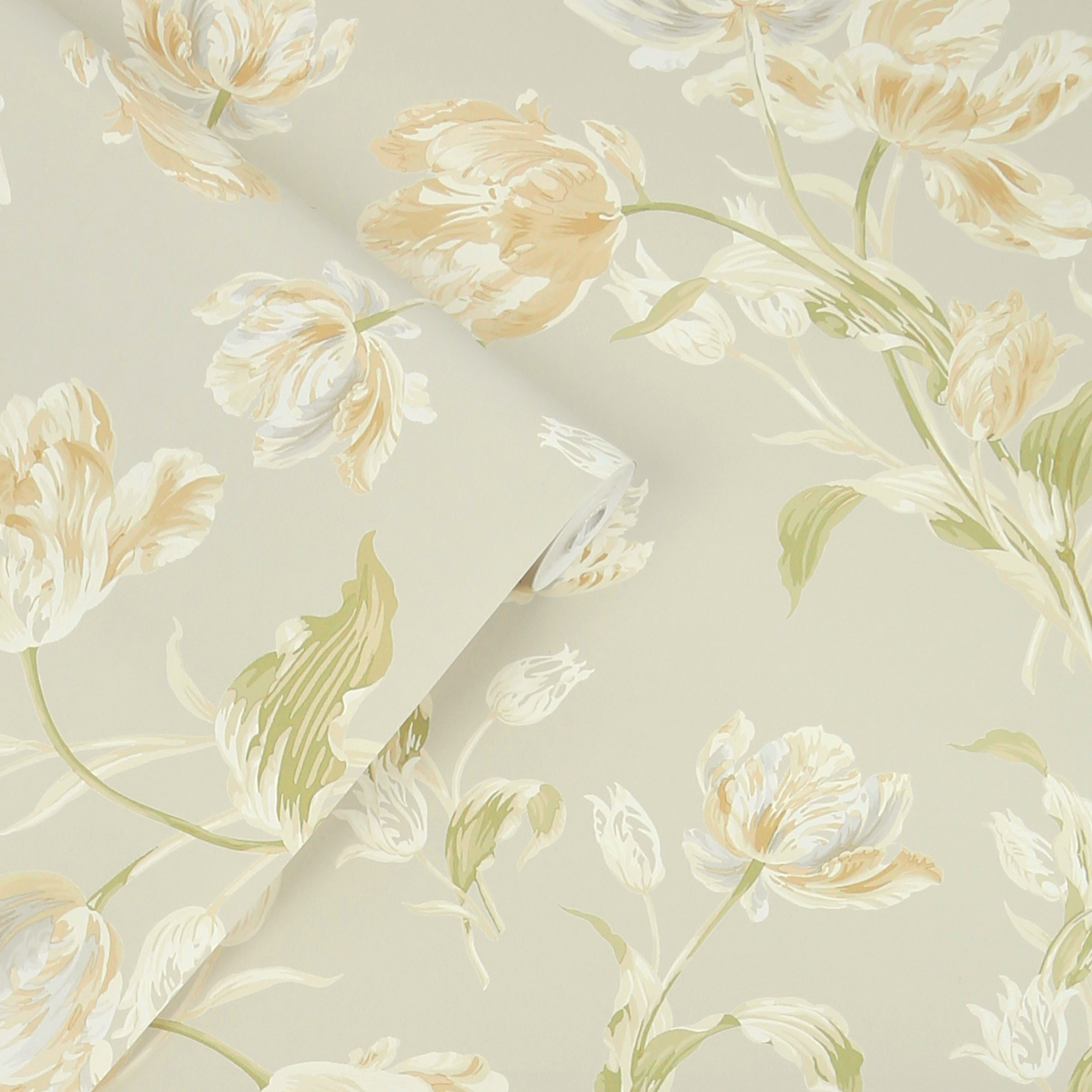 Tapet Laura Ashley Gosford Sage Grön 122769