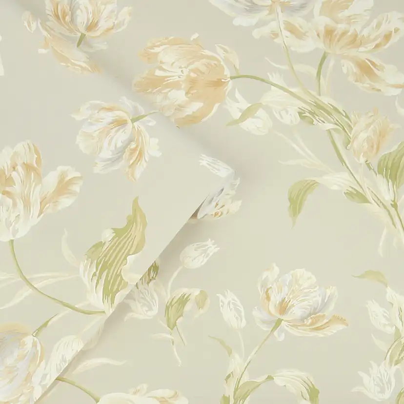 Tapet Laura Ashley Gosford Sage Grön 122769