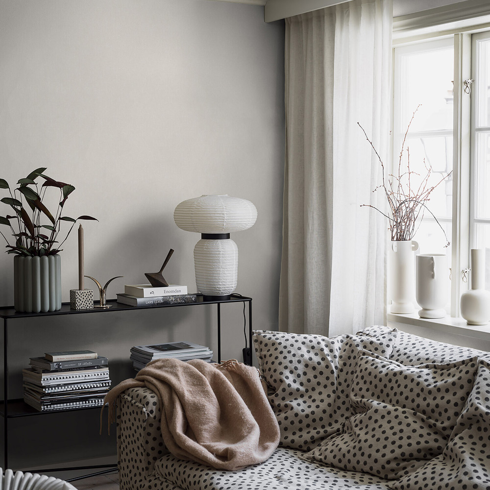 Tapet Boråstapeter Linen Flax Fiber 4310 EasyUp, Enfärgad Beige