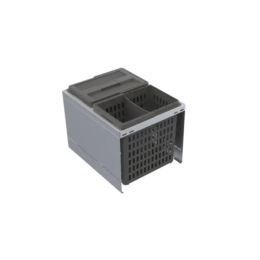 Källsorteringskärhållare Beslag Design Cube Original Hero 400