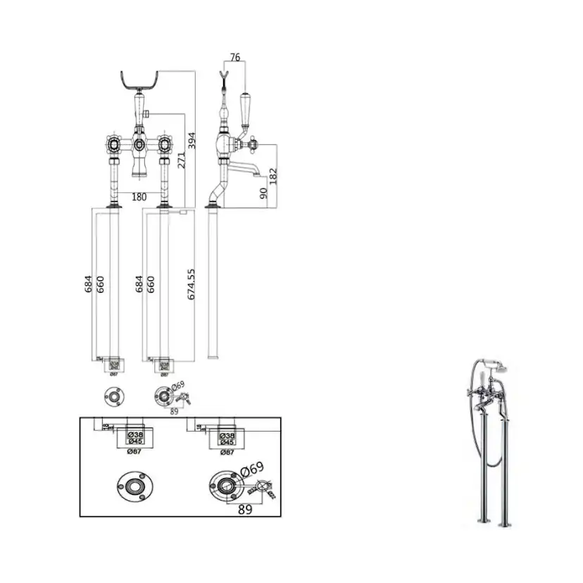 Golvblandare Imperial Lichfield