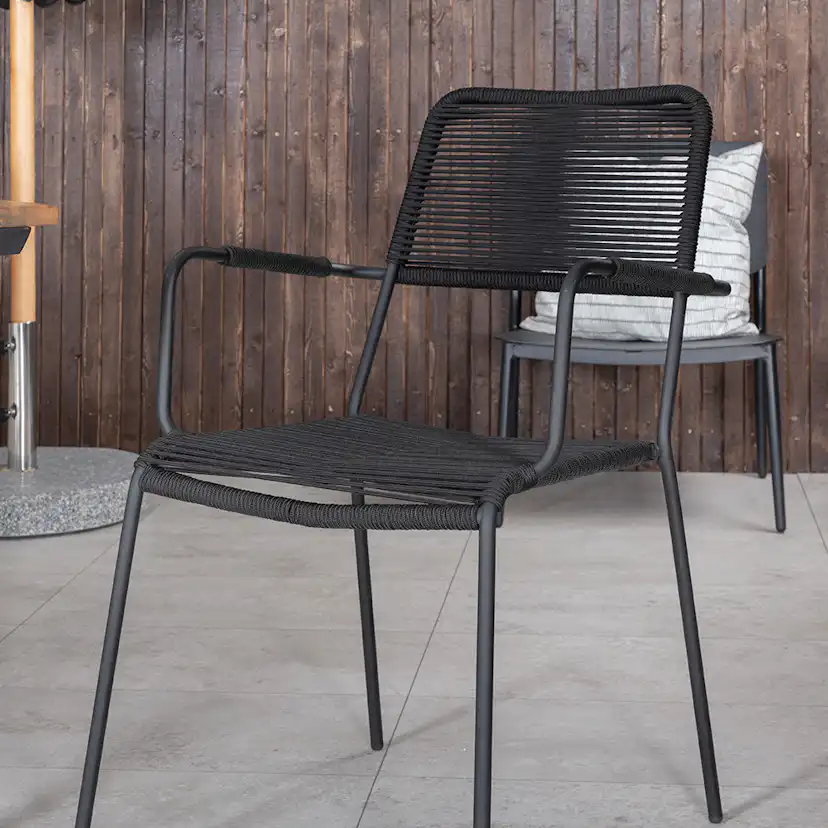 Matgrupp Venture Home Chane med 4 Lumi Matstolar