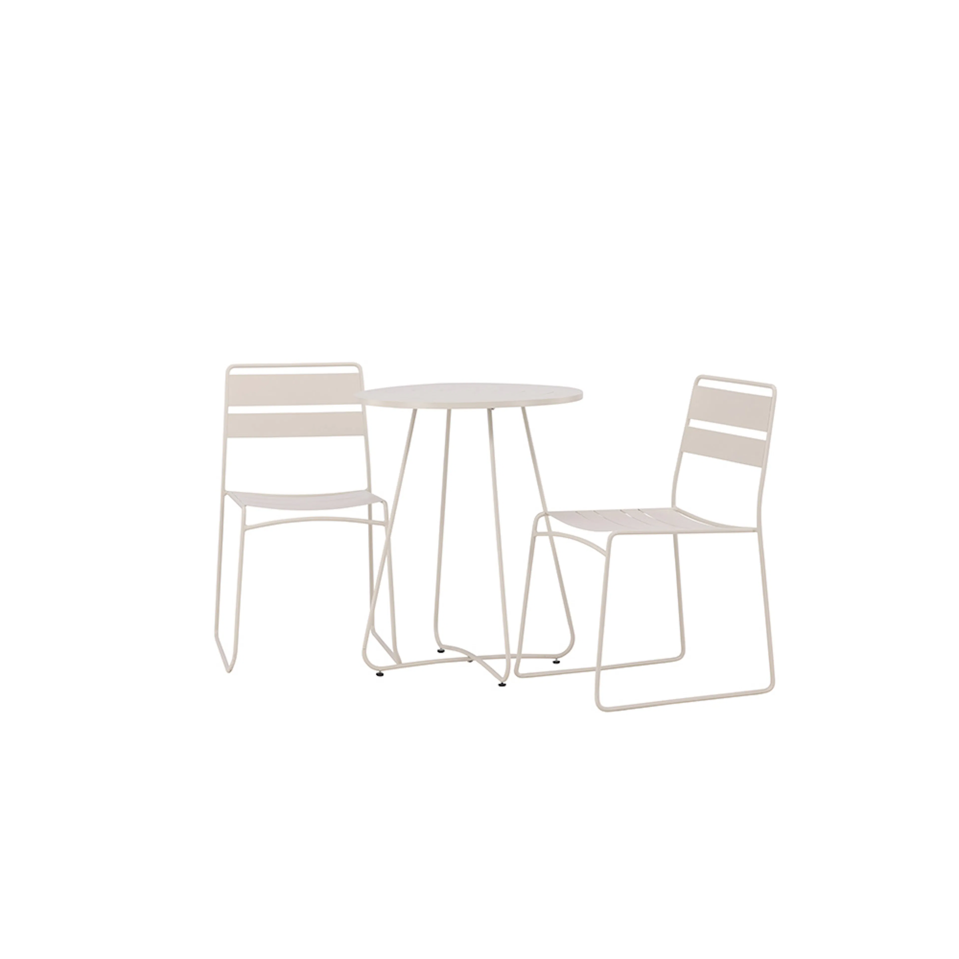 Cafégrupp Venture Home Bacong Bord med 2 Lina Stolar