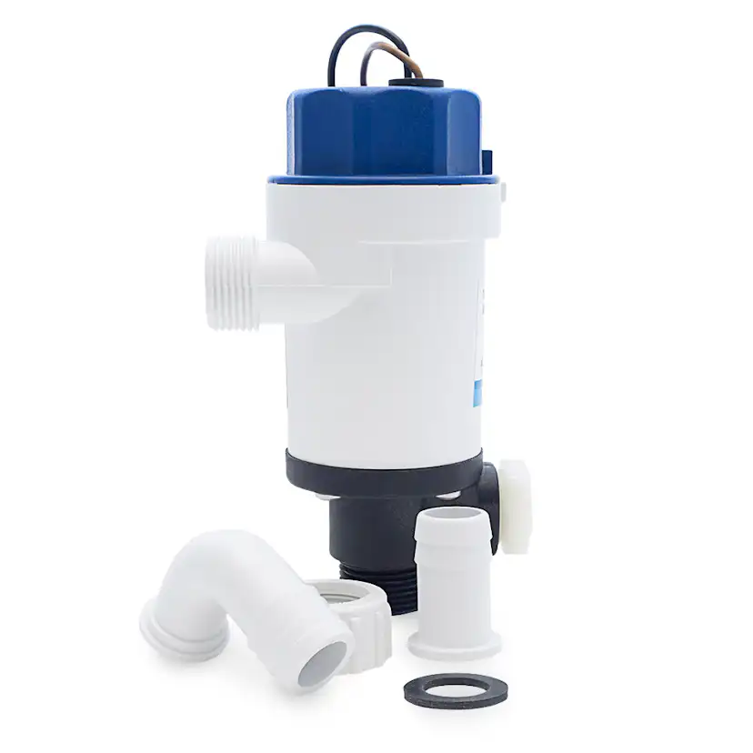 Pump Albin Group Marine Twinport Aerator 500 GPH 12V