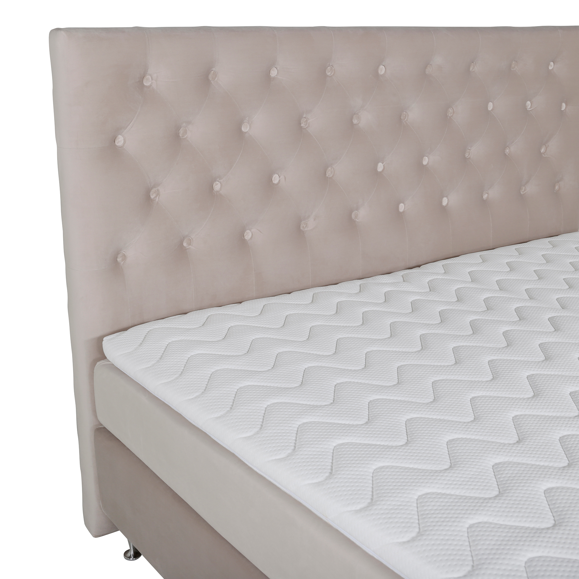 Kontinentalsäng Venture Home Kårehamn 180x200 Sammet med Sänggavel Frösslunda 180