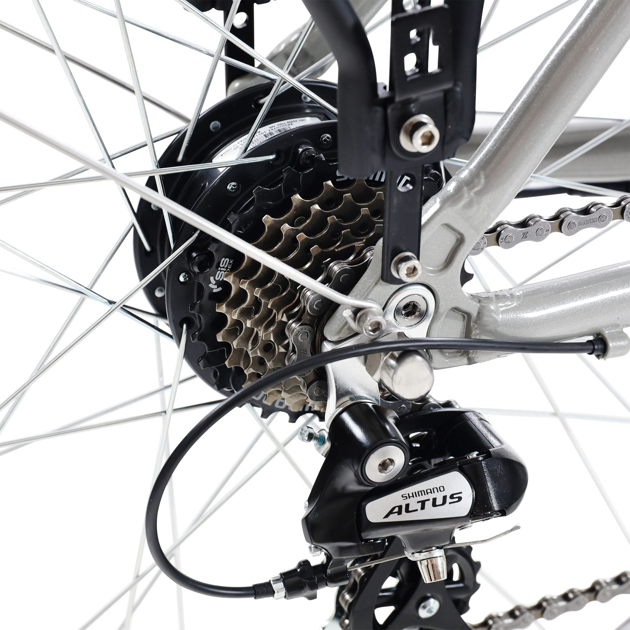 Elcykel Lyfco Herr 28" - Elian 10,4 Ah Silver