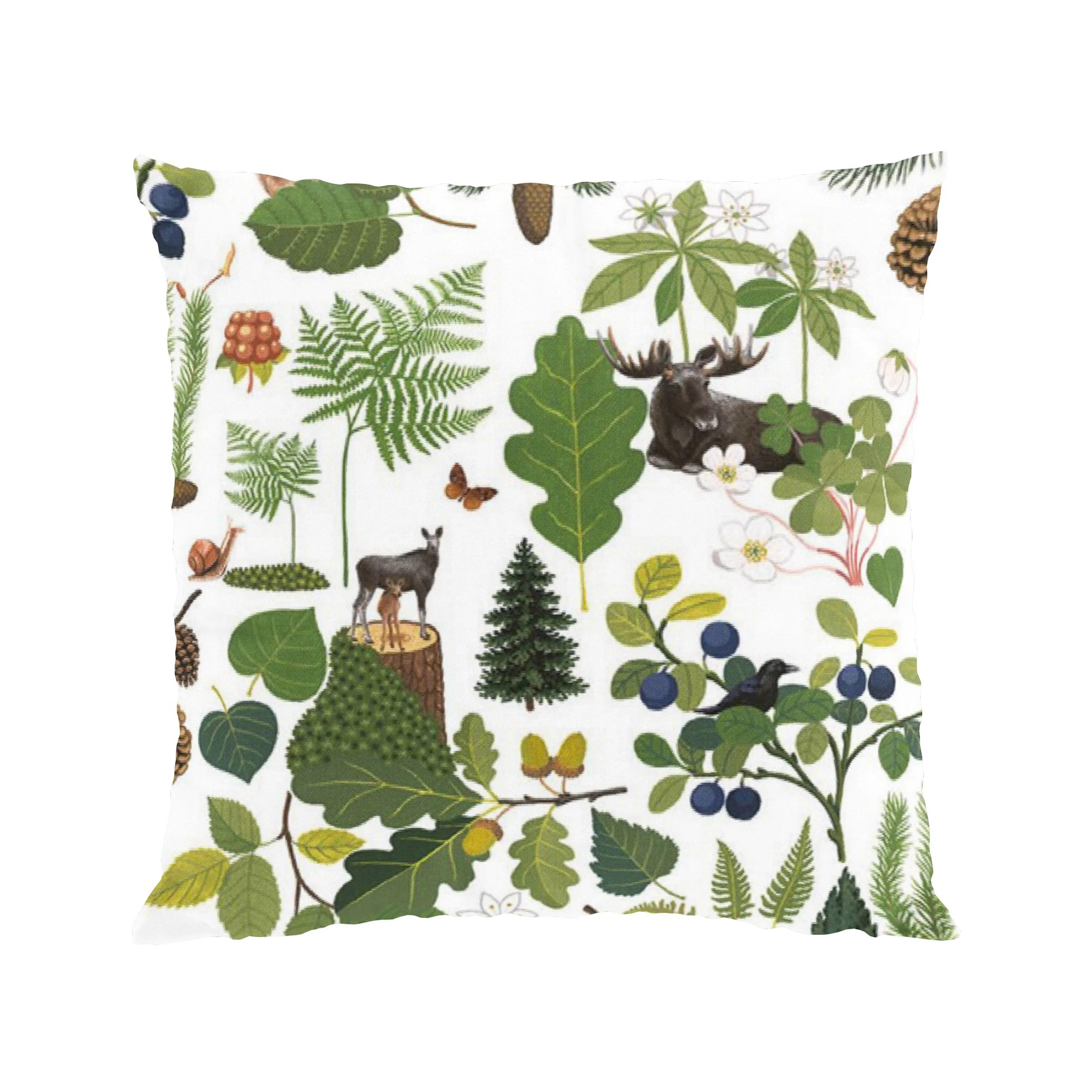 Kuddfodral Arvidssons Textil Skogsliv