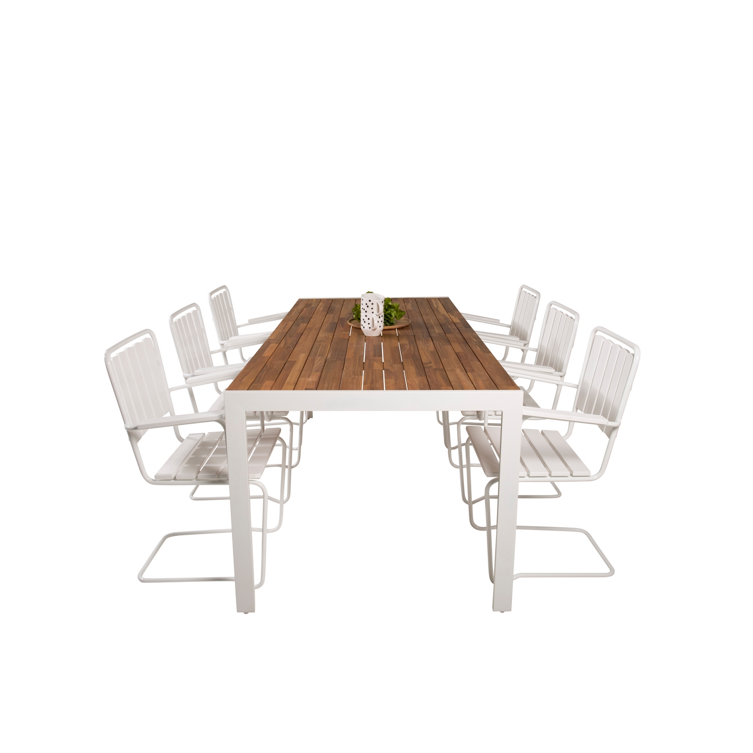 Matgrupp Venture Home Berfin med 6 Hollywood Stolar