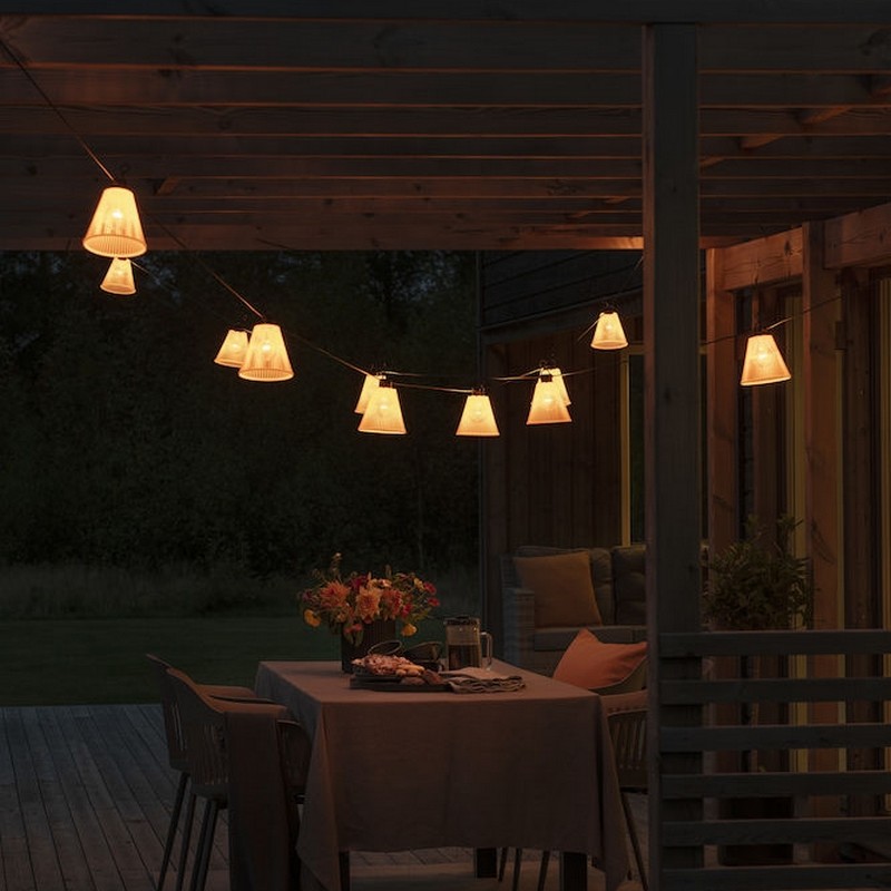 Startset Gnosjö Konstsmide Ljusslinga E27 10 Amber LED