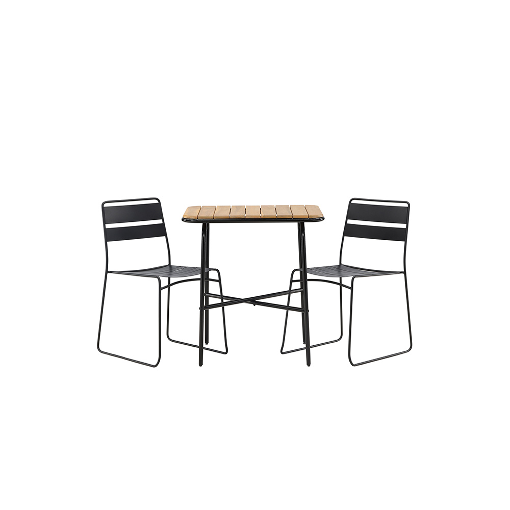 Cafégrupp Venture Home Holmbeck Bord med 2 Lina Stolar