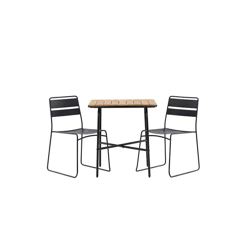 Cafégrupp Venture Home Holmbeck Bord med 2 Lina Stolar