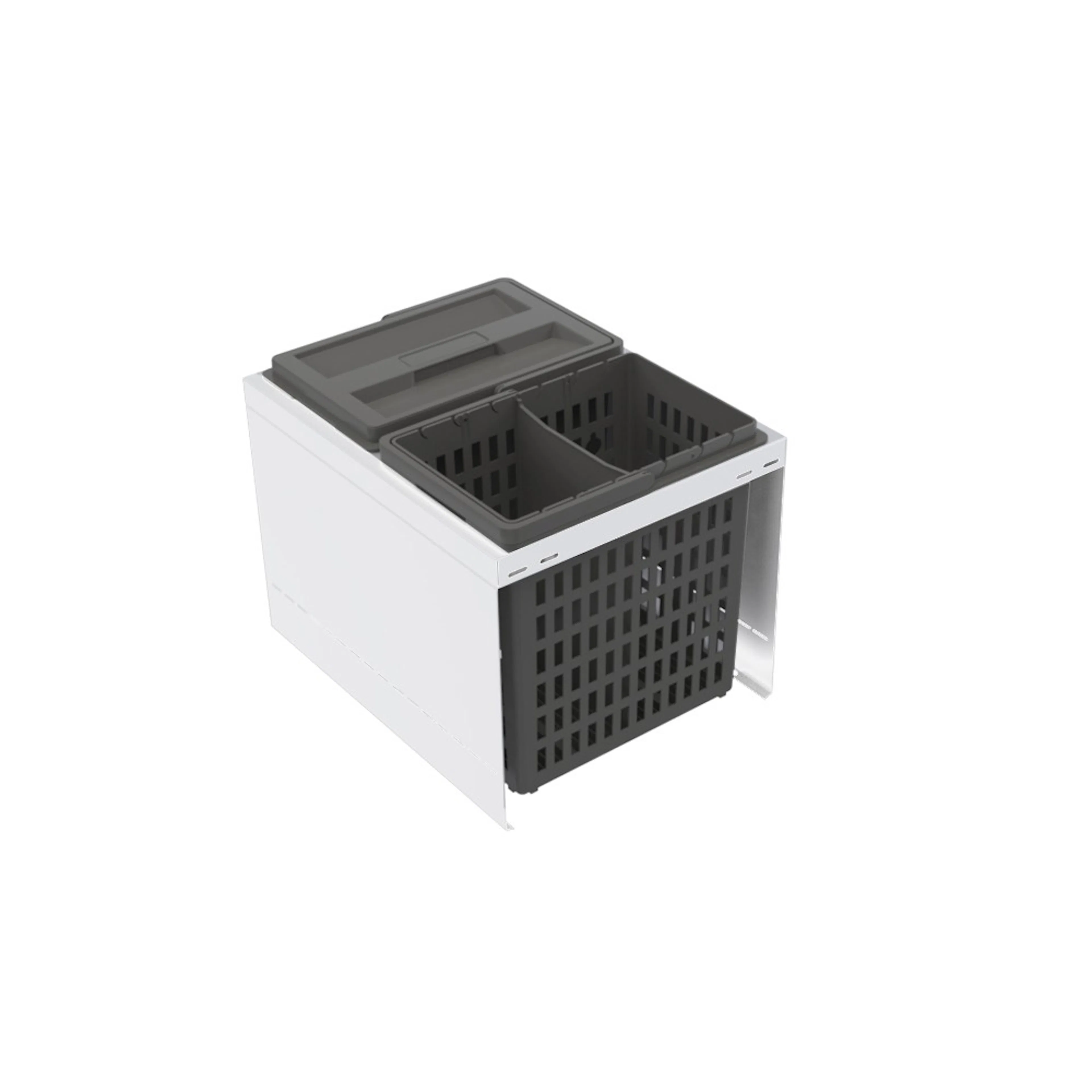 Källsorteringskärhållare Beslag Design Cube Original Hero 400