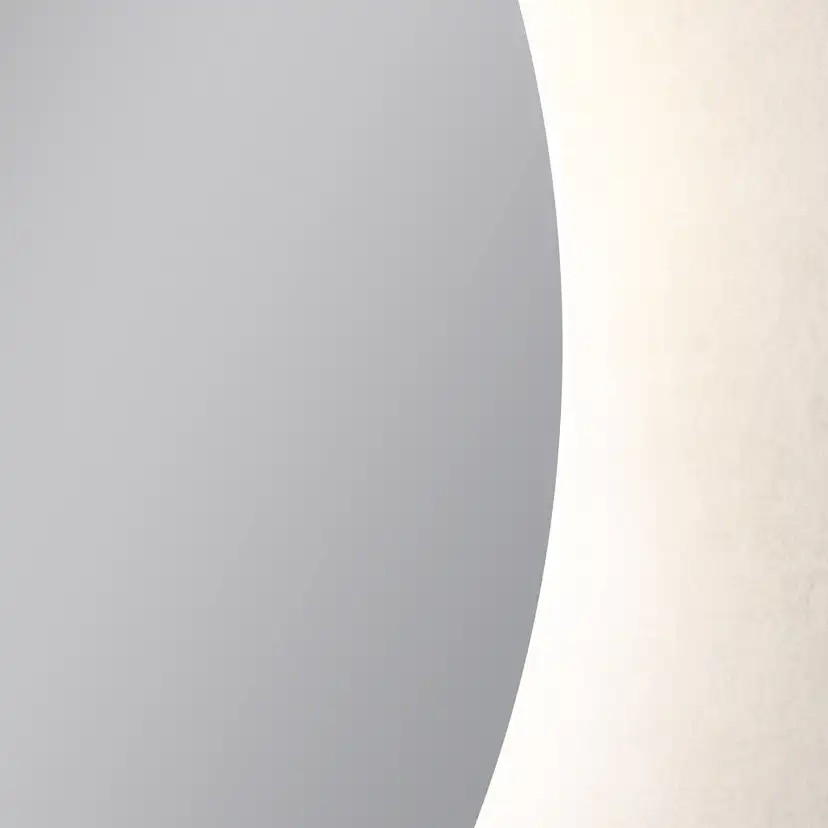 Spegel Vidi Moon Rund med LED-belysning