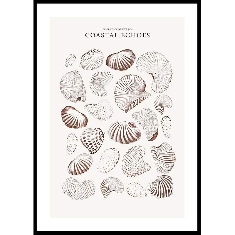 Poster Gallerix Coastal Echoes