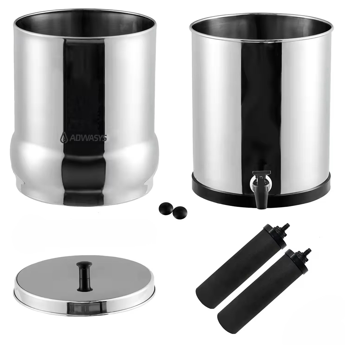 Vattenfilter Adwasys Paket Med Bytessats F370 Reservfilter För Omvänd Osmos