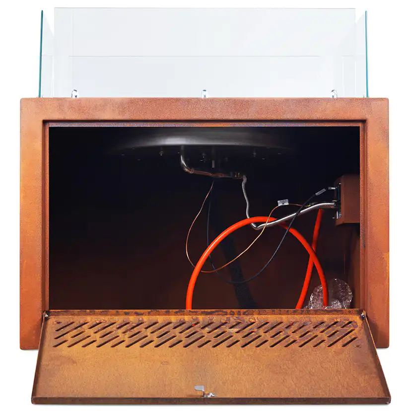 Eldstad Lyfco Vilhelmina Cortenstål