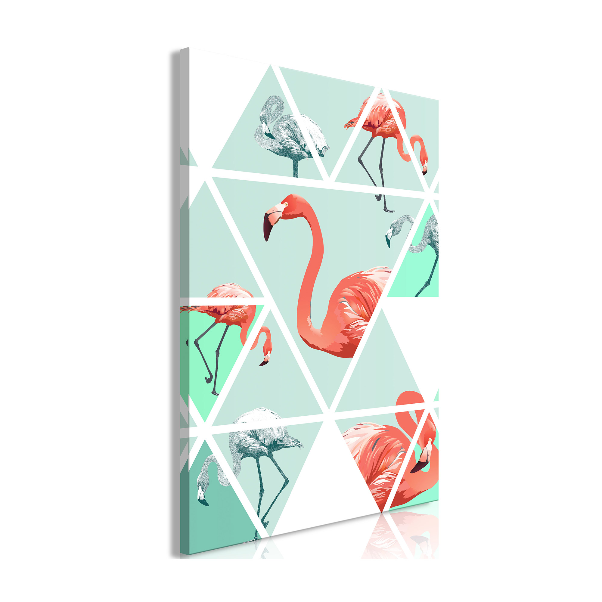 Tavla Arkiio Geometric Flamingos