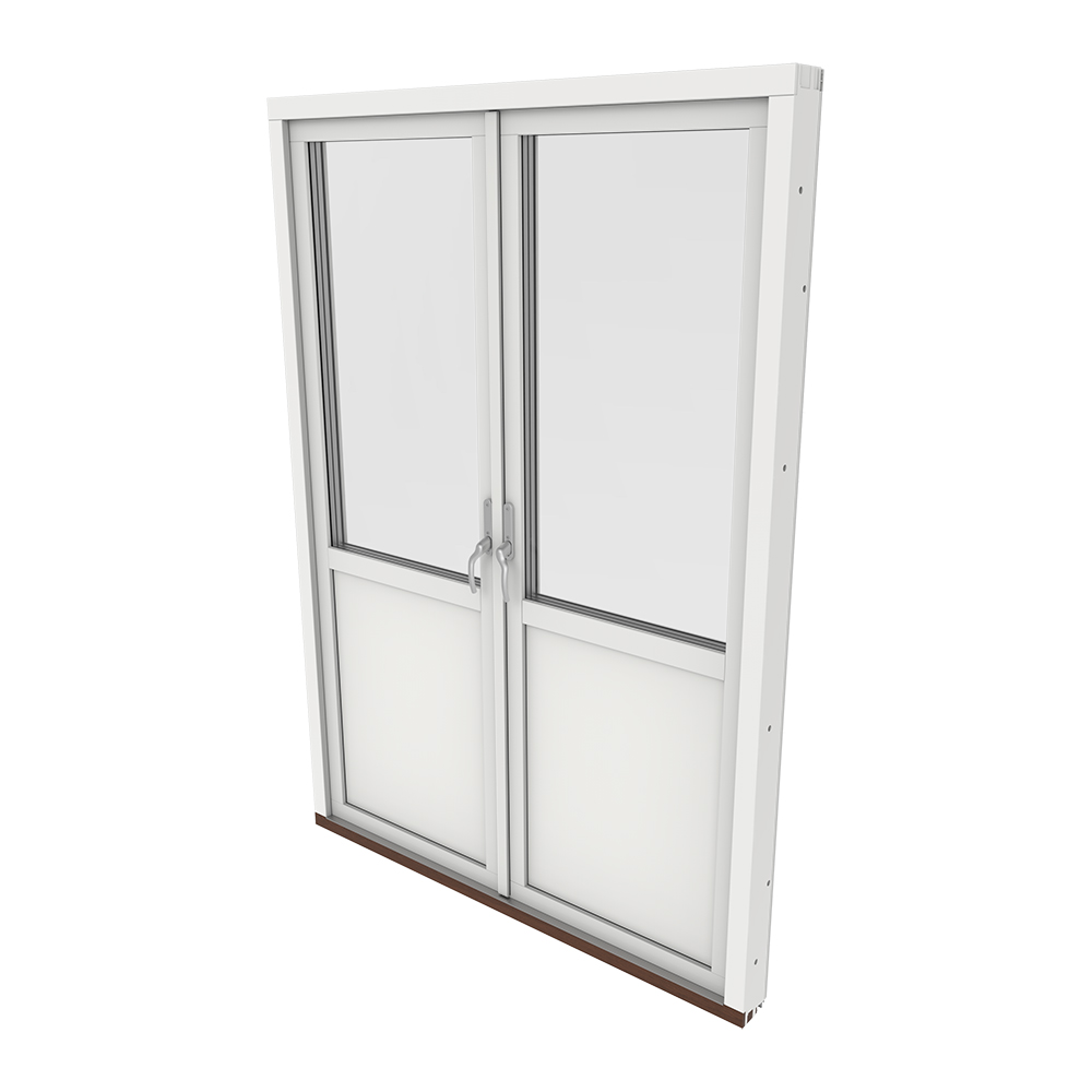 Parfönsterdörr Outline 3-Glas Aluminium