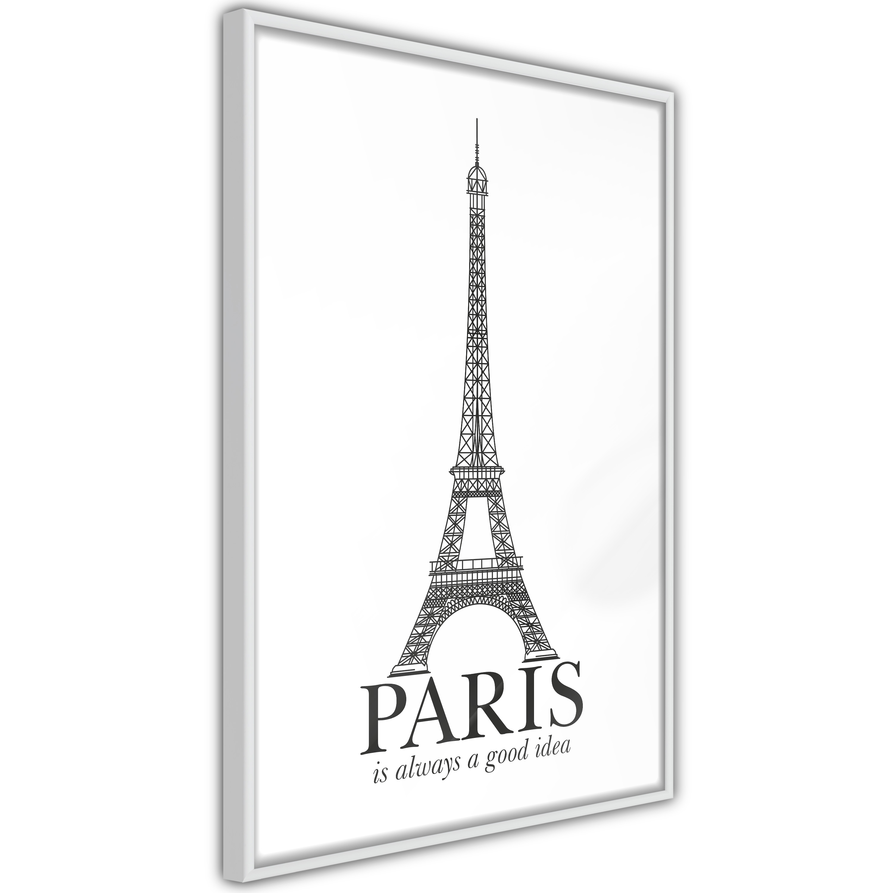 Poster Artgeist Affisch Paris Is Always a Good Idea