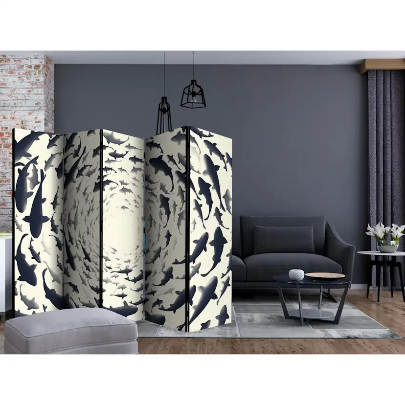 Rumsavdelare Arkiio Fish Swirl II 225x172 cm