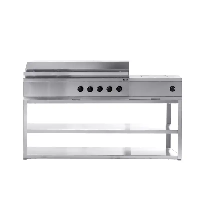 Gasolgrill Myoutdoorkitchen 5 brännare och Sidobrännare