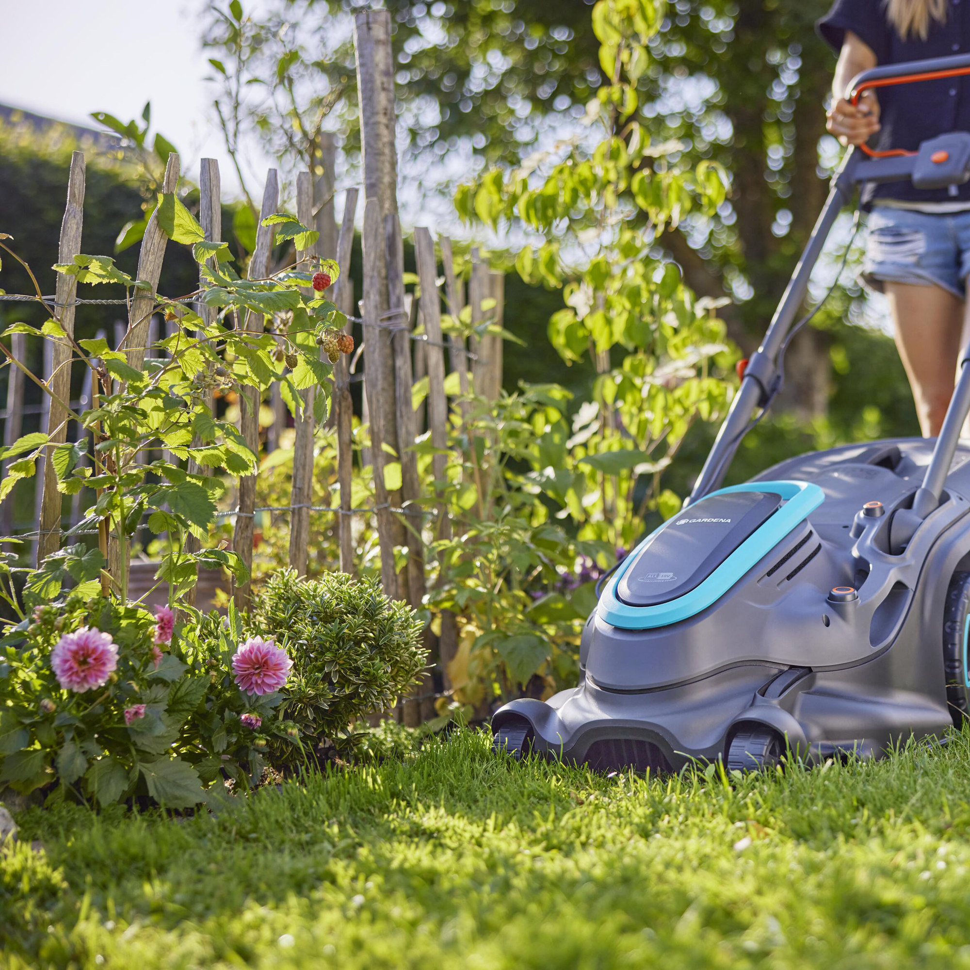 Gräsklippare Gardena PowerMax Duo 46/36V Utan Batteri & Laddare