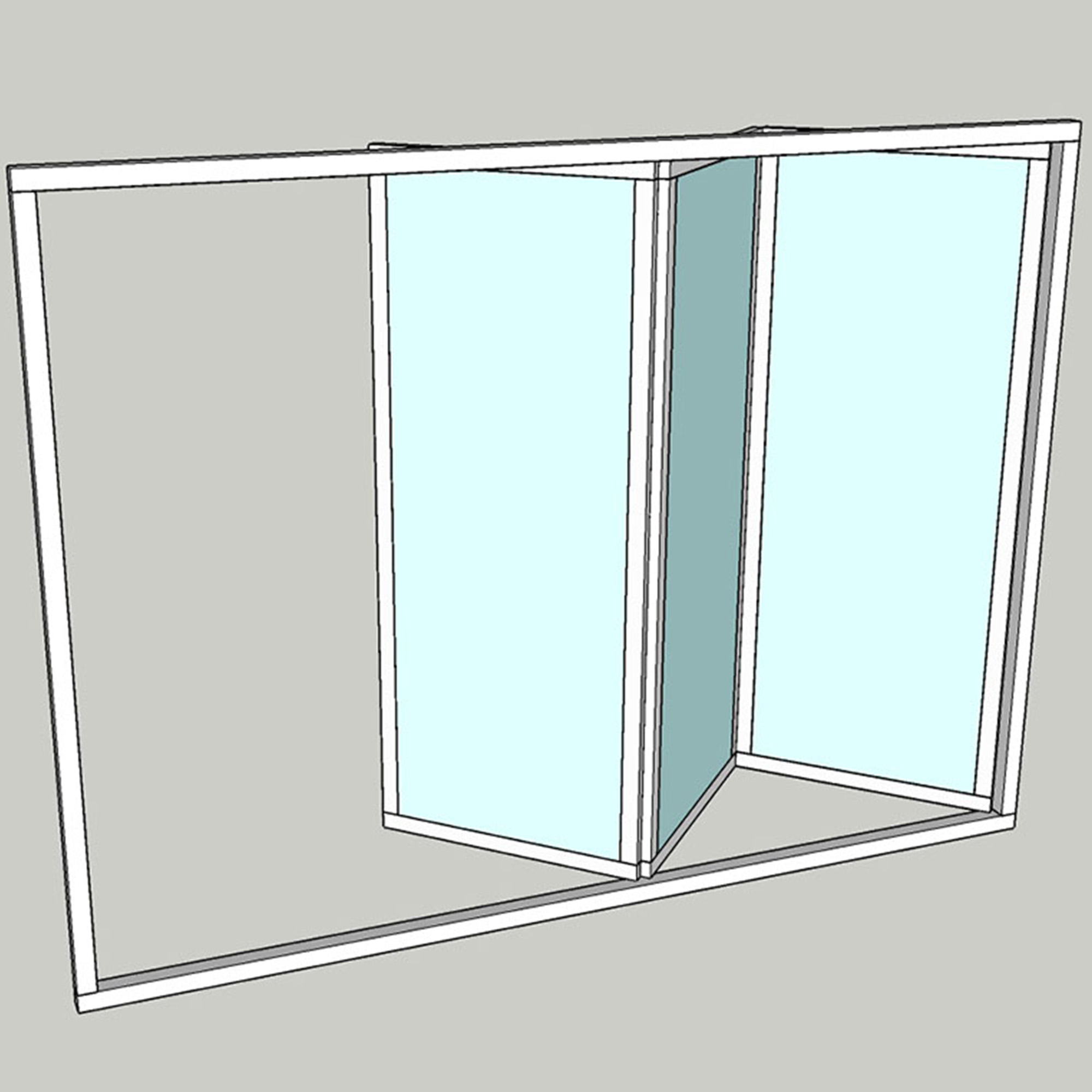 Vikparti Allvy Sunroom s30 3-Delad