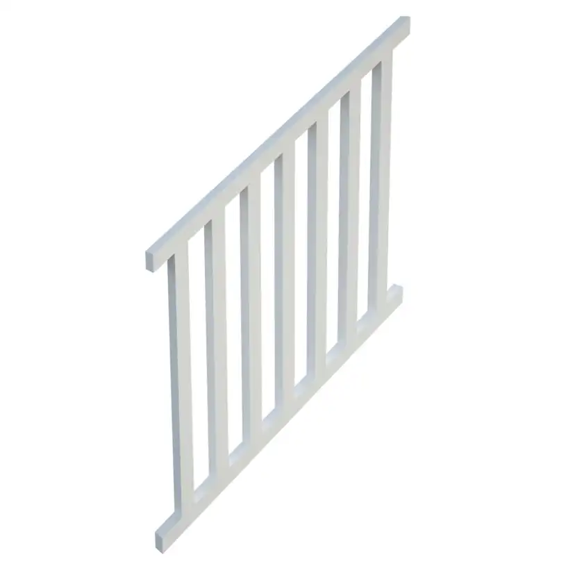 Siri 17, fence for stairs Vitmålad