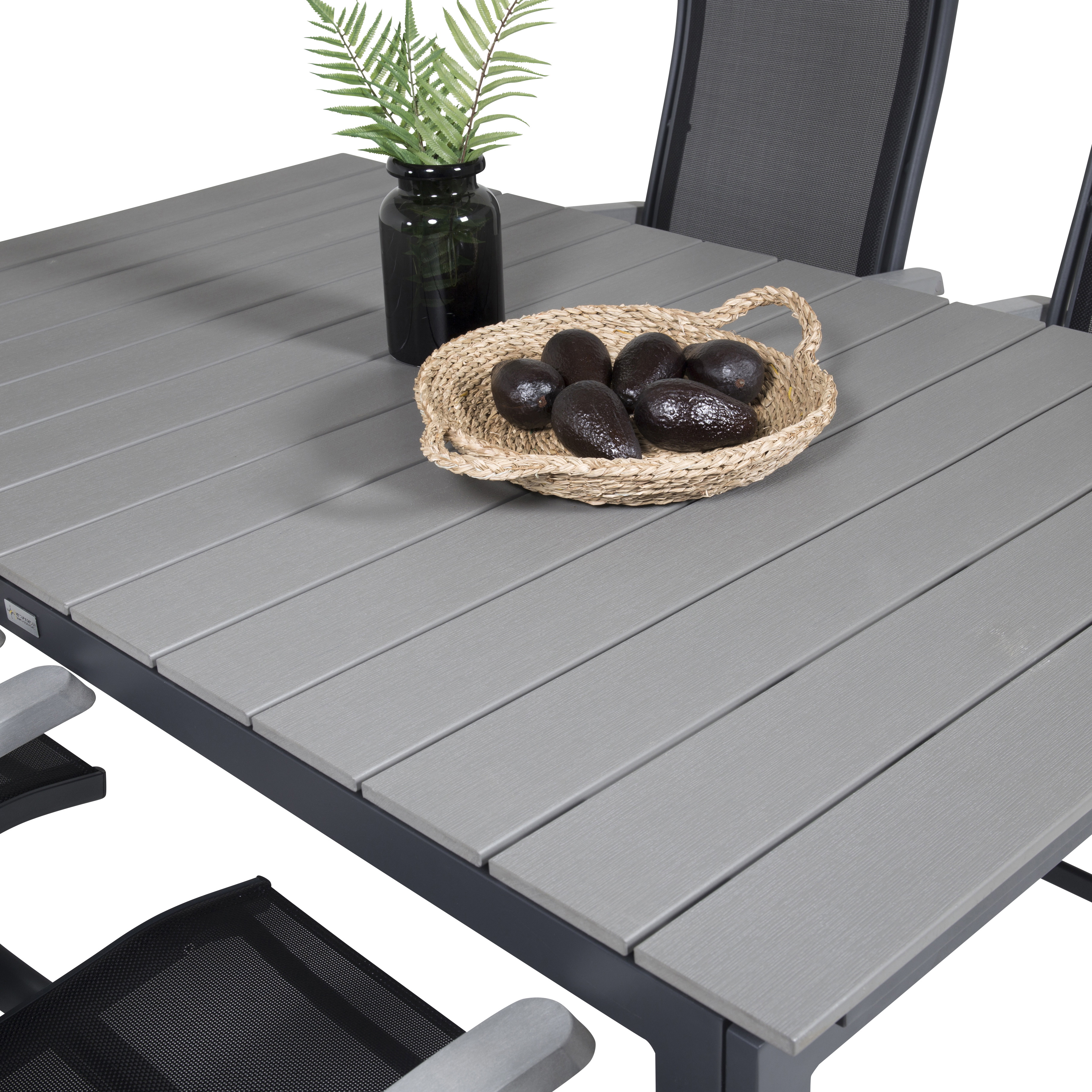 Matgrupp Venture Home Lova 160/240 med 4 Aleyna Stolar
