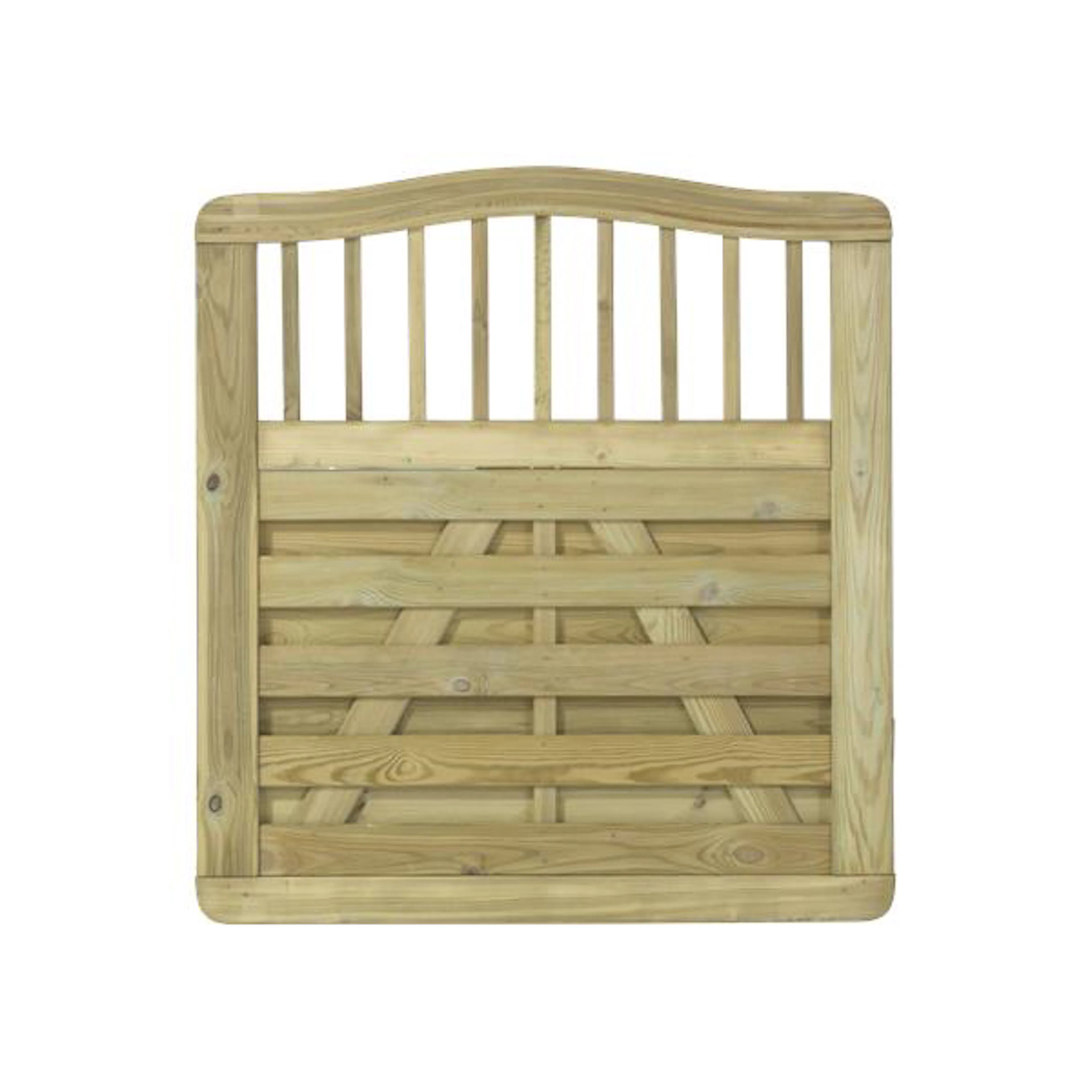 Skärmgrind PLUS Rondo 100x104/107 cm Tryckimpregnerad