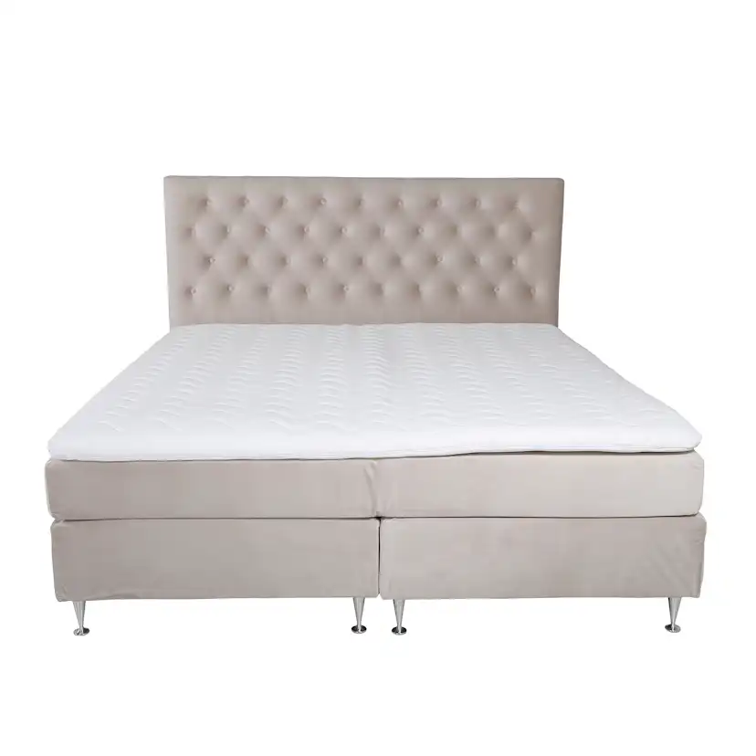 Kontinentalsäng Venture Home Kårehamn 180x200 Sammet med Sänggavel Frösslunda 180